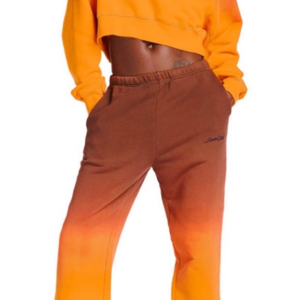 I AM GIA ombré cuffed sweatpants